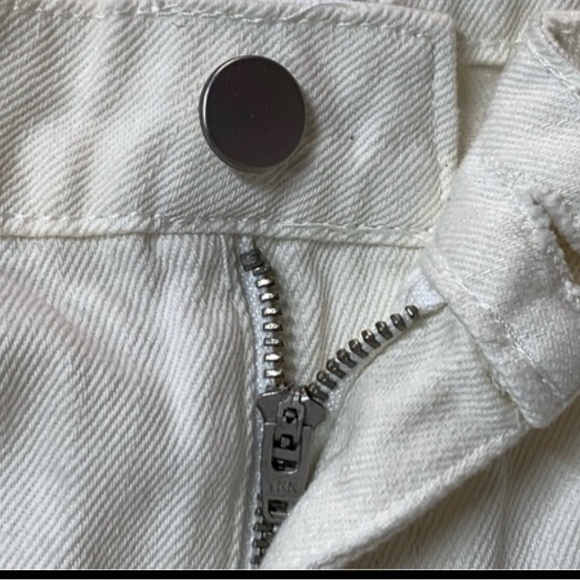 BP. Ripped White Denim Shorts - Picture 5 of 8